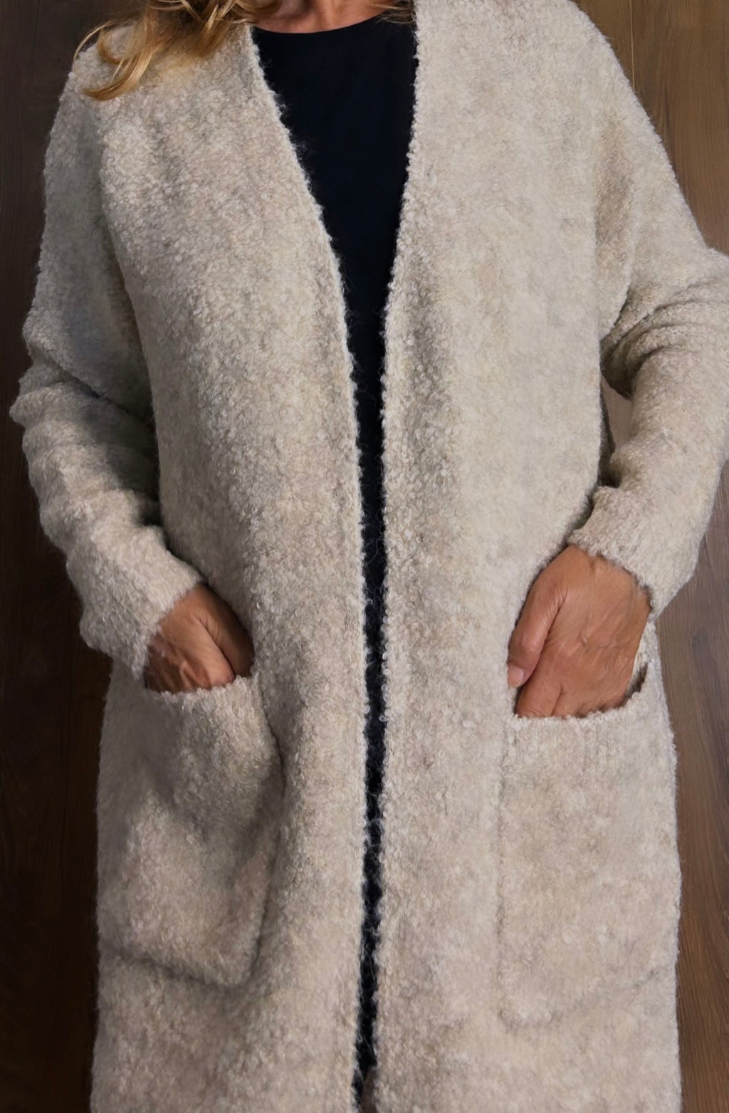 Cardigan teddy