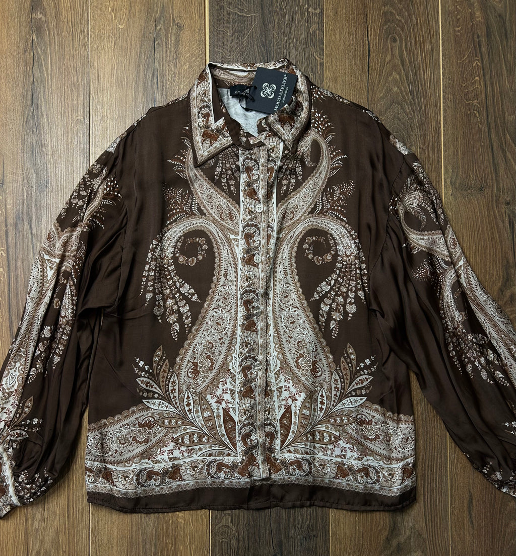 Camicia stampa foulard