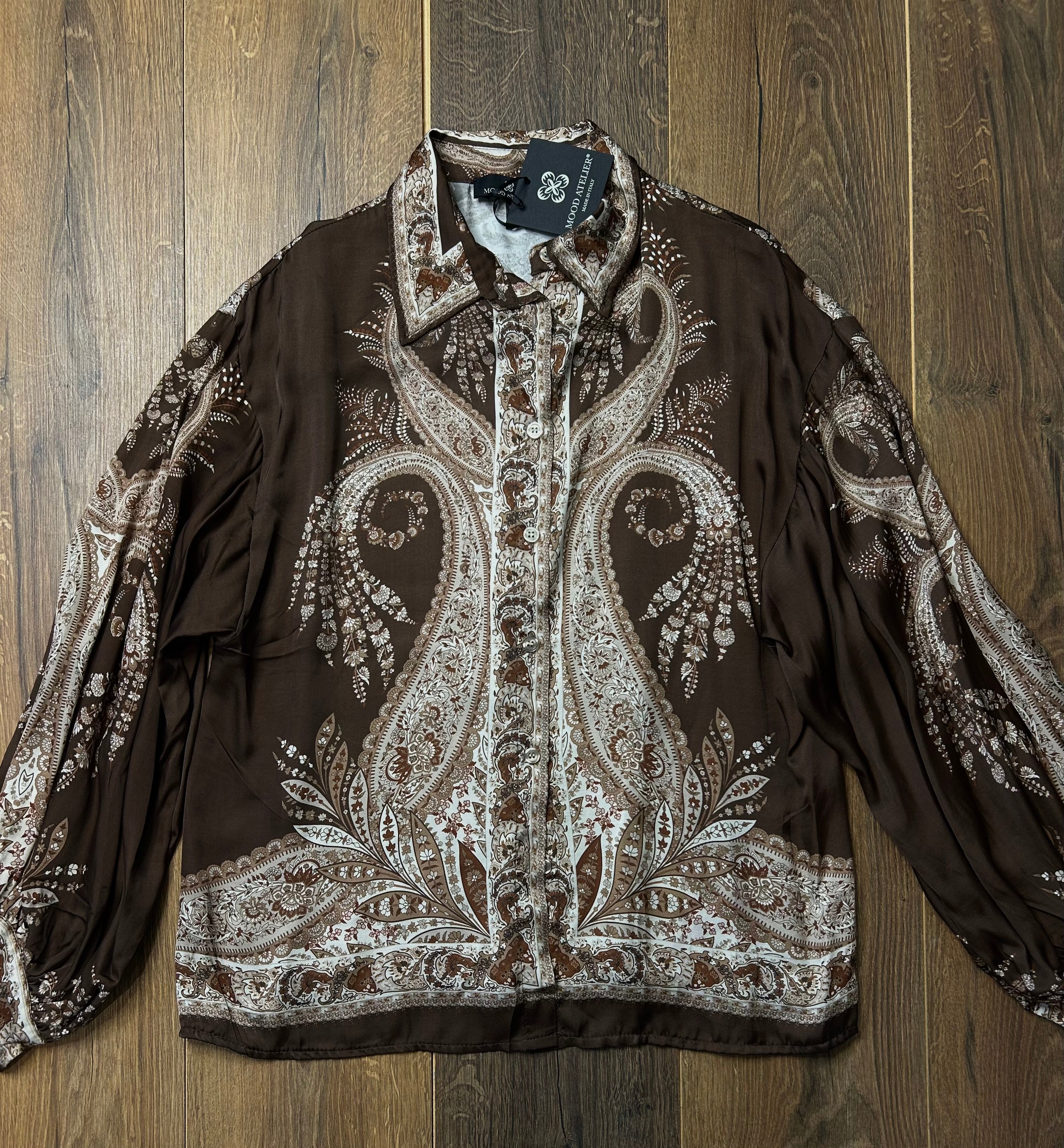 Camicia stampa foulard