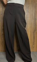 Pantalone linea dritta con tasche alla francese