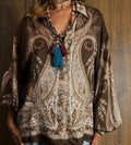 Camicia stampa foulard