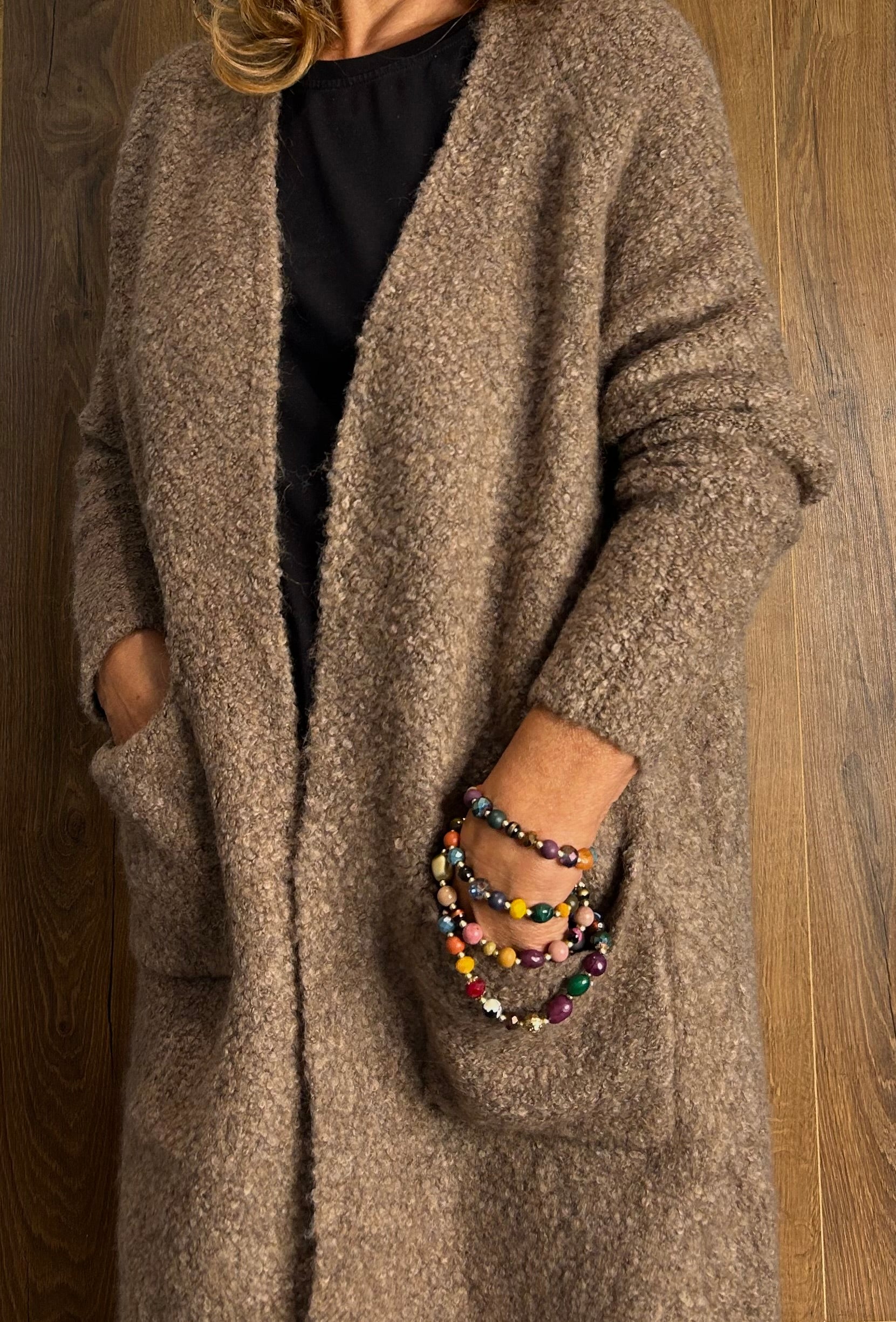 Cardigan teddy