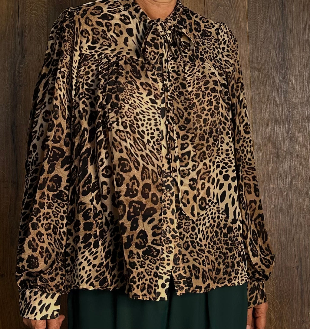 Camicia Leopard print