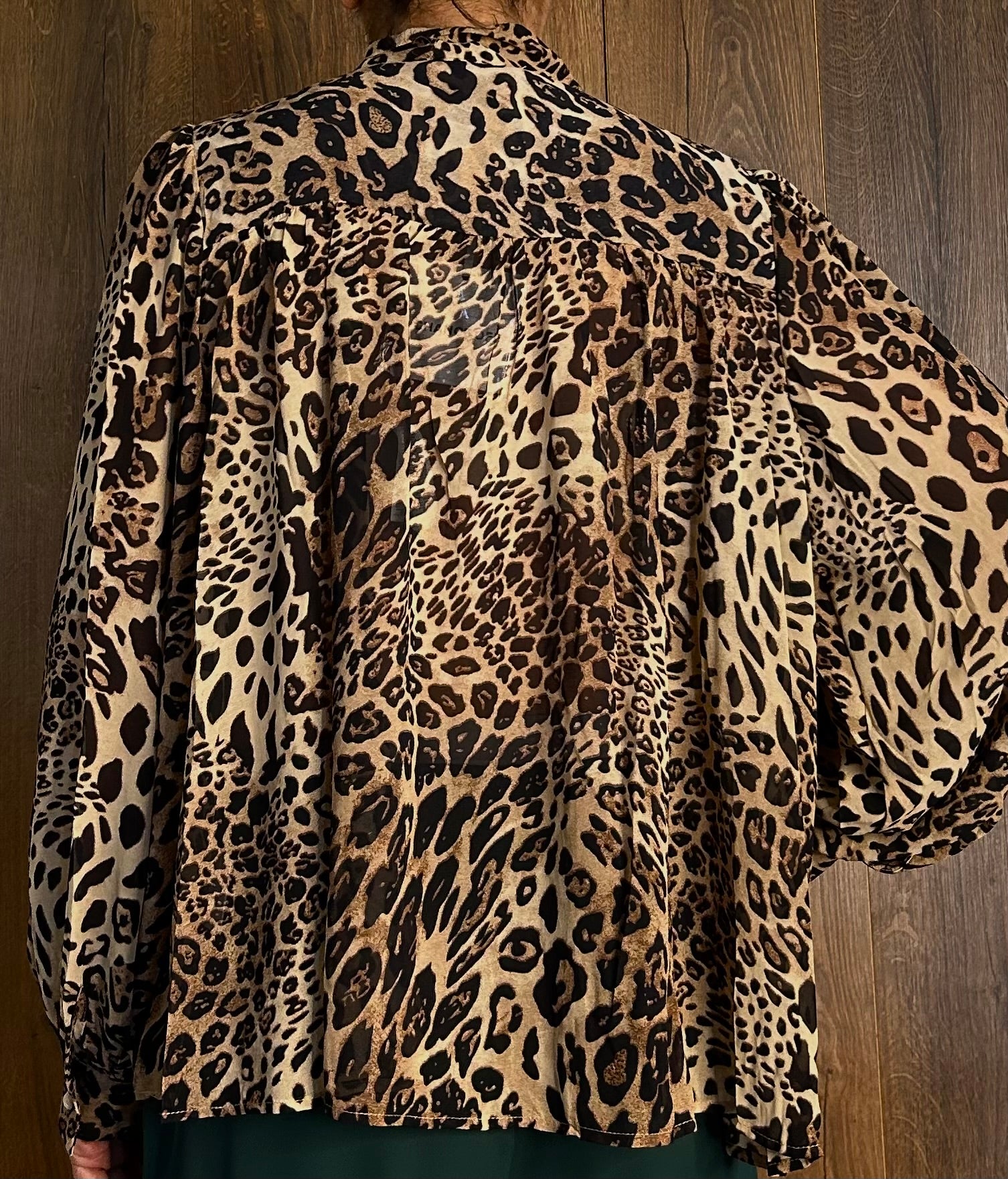 Camicia Leopard print
